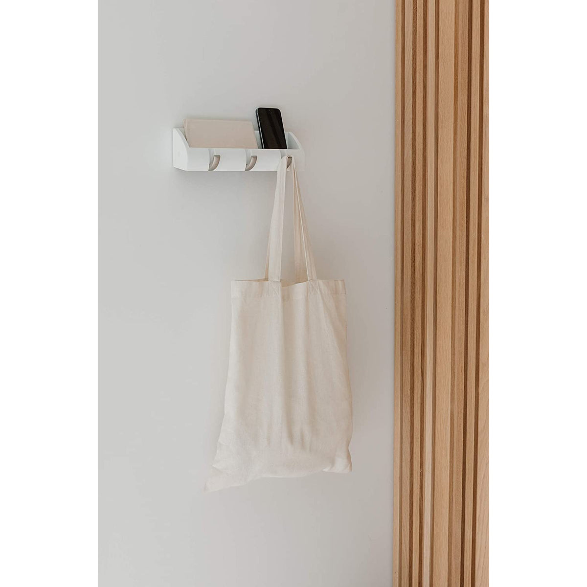 Mini Organizador Cubby de 3 ganchos