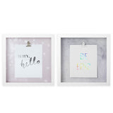 Arte de pared con marco de sombra "Be Epic"