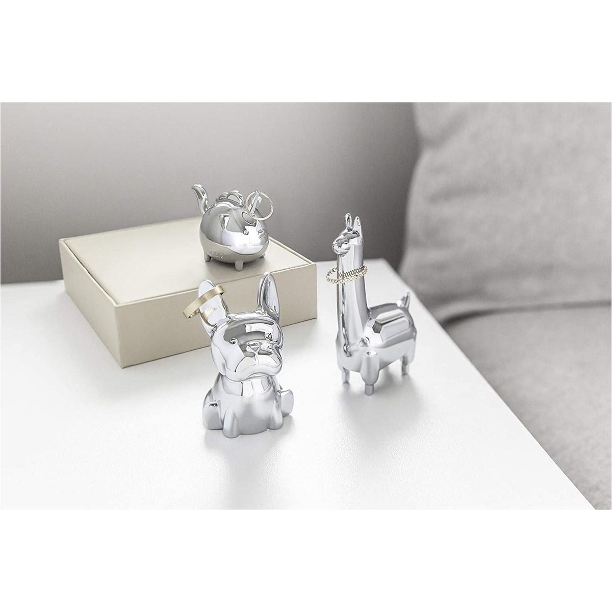 Soporte de anillo Zoola Bulldog Cromado