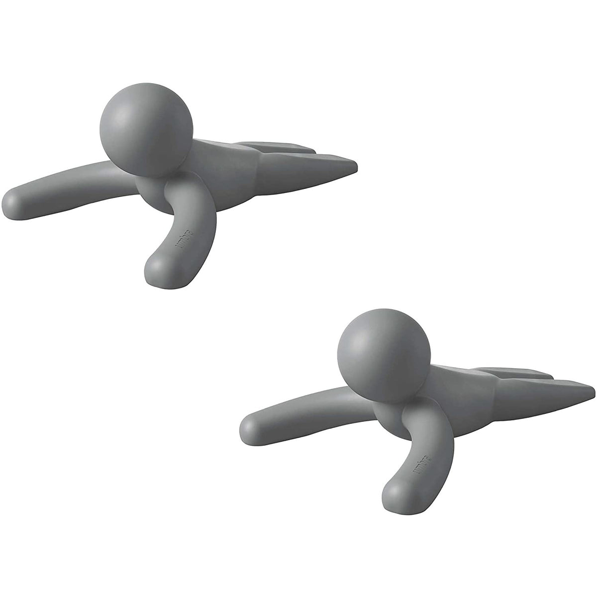 Buddy 2 Doorstops Charcoal