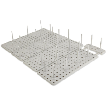 PEGGY ORGANIZADOR DE CAJONES JUEGO DE 4 GRIS