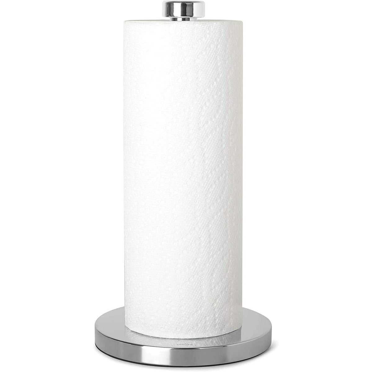 AGARRADOR DE PAPEL DE COCINA CROMADO / GRIS CARBÓN