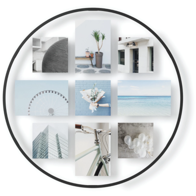 FLOTADOR DE PARED INFINITY NEGRO