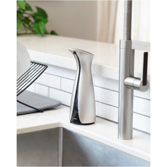 OTTO AUTOMATIC SOAP DISP 8.5 OZ NICKEL