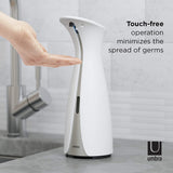 DISPENSADOR AUTOMÁTICO DE JABÓN OTTO 250 ML BLANCO / GRIS