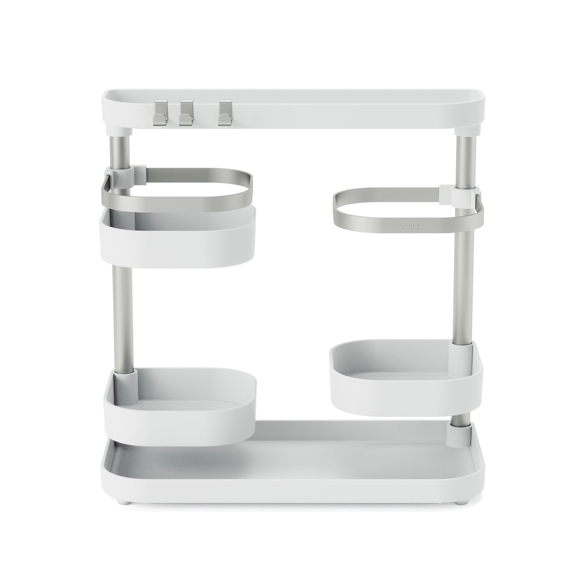 ORGANIZADOR MULTINIVEL HOLSTER BLANCO/NÍQUEL