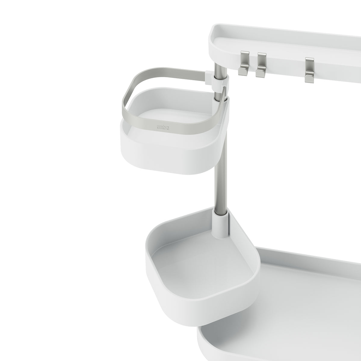 ORGANIZADOR MULTINIVEL HOLSTER BLANCO/NÍQUEL