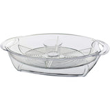 Bandeja buffet sobre hielo 49.5 cm x 29.8 cm Transparente
