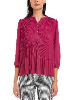 Blusa Tejida Raspberry Radiance - Nanette Lepore