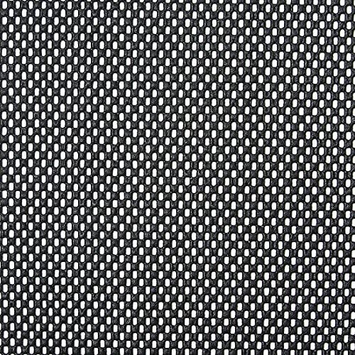 Revestimiento grueso no adhesivo para estantes y cajones de 45,7 cm x 3 m, negro
