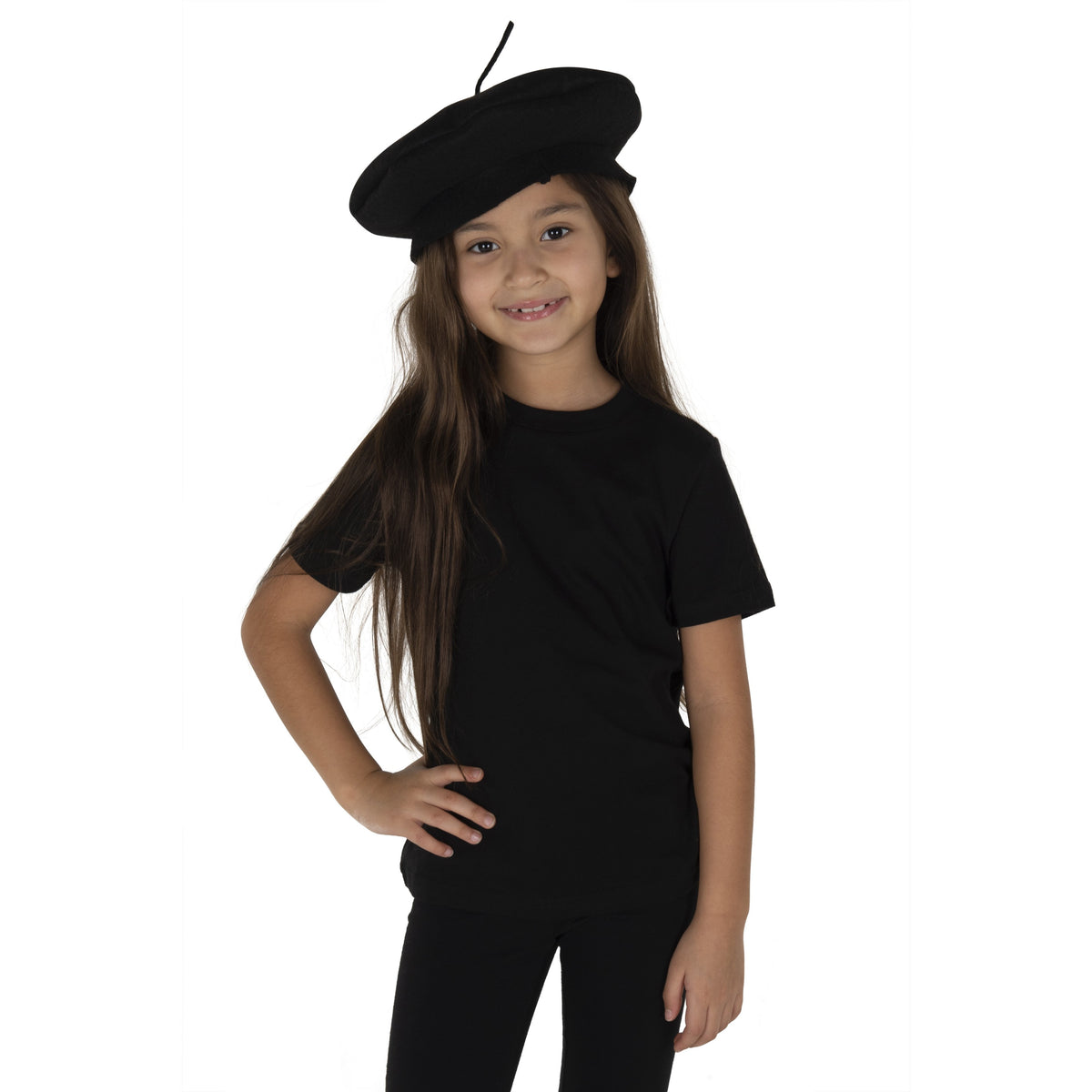 Gorro de boina negra