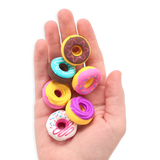 Gomas de borrar con forma de donuts