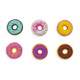 Gomas de borrar con forma de donuts