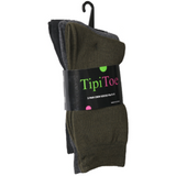 Paquete de 3 calcetines deportivos verde/gris/negro