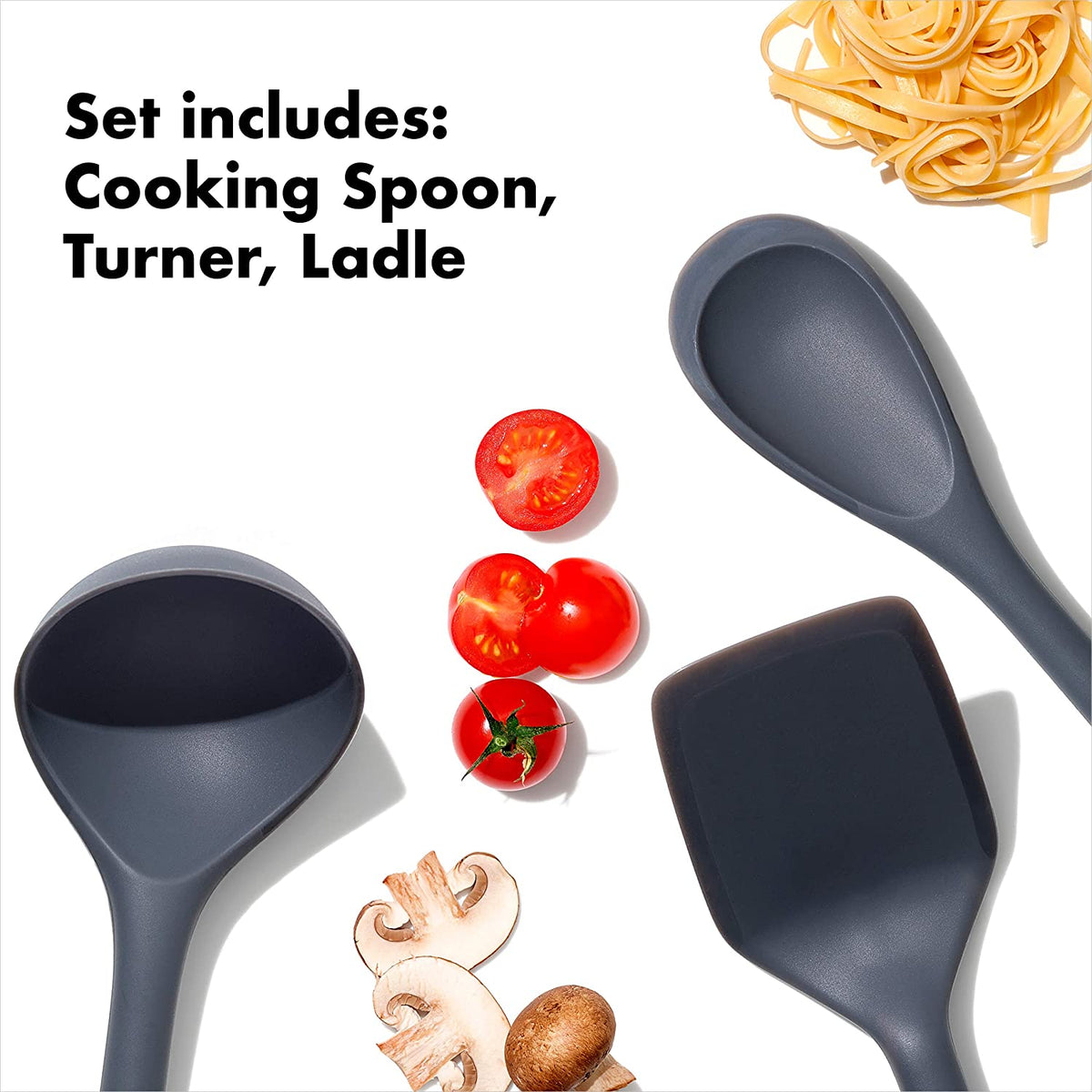 OXO GG 3 PIECE SILICONE UTENSIL