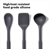 OXO GG 3 PIECE SILICONE UTENSIL
