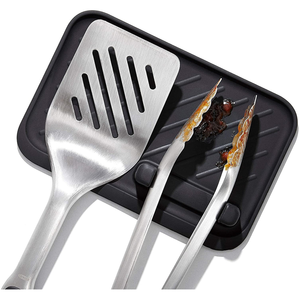 SOPORTE PARA UTENSILIOS DE SILICONA PARA PARRILLA OXO GG