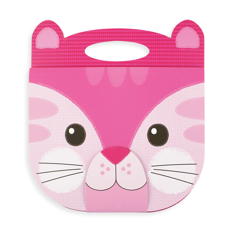 Cuaderno de bocetos portátil - gato (papel de 22,86 cm x 17,78 cm)