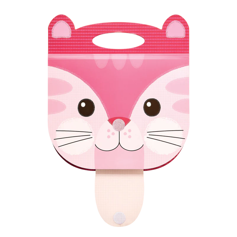 Cuaderno de bocetos portátil - gato (papel de 22,86 cm x 17,78 cm)