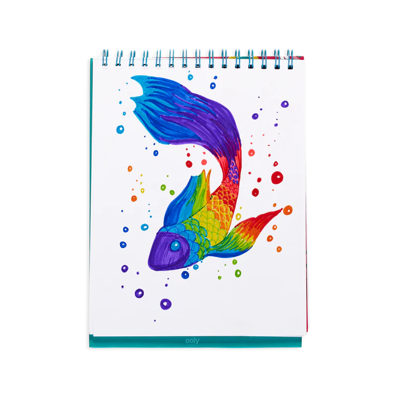 sketch & show cuaderno de dibujo de pie - sugar joy (8" x 10.5")
