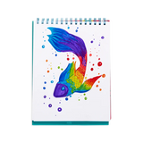 sketch & show cuaderno de dibujo de pie - sugar joy (8" x 10.5")