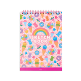sketch & show cuaderno de dibujo de pie - sugar joy (8" x 10.5")