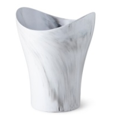 PAPELERA CURVINO GRIS/SWL