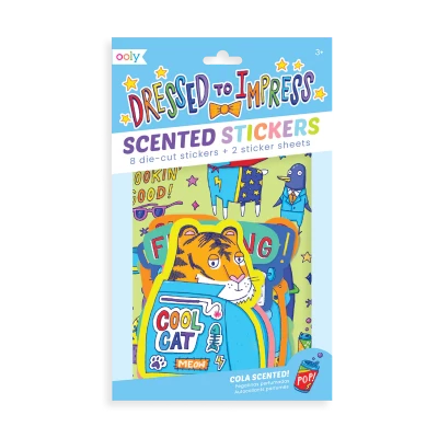 Pegatinas rasca y huele perfumadas