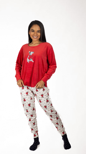 Conjunto de pijama Stolen Moments rojo