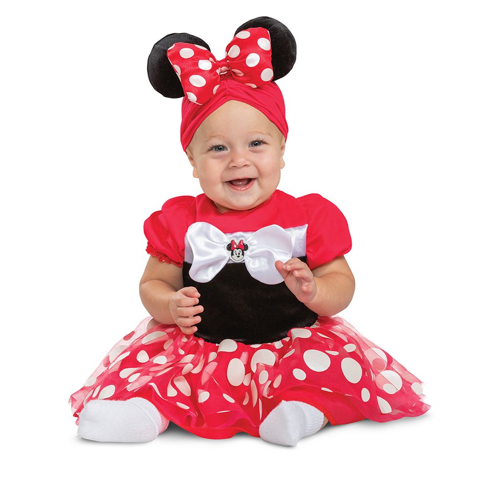 Minnie Mouse Rojo Lujoso Bebé