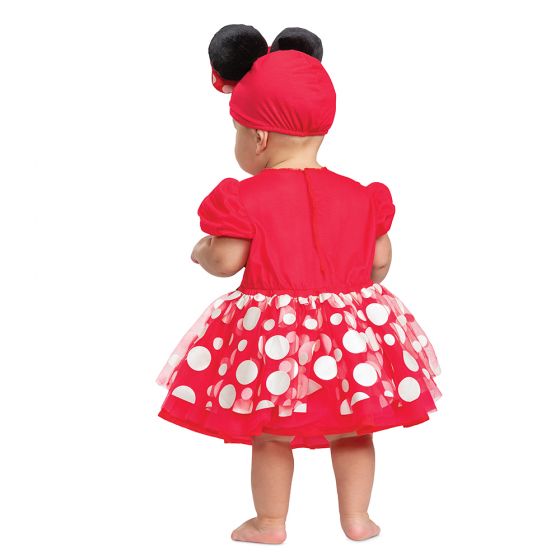 Minnie Mouse Rojo Lujoso Bebé