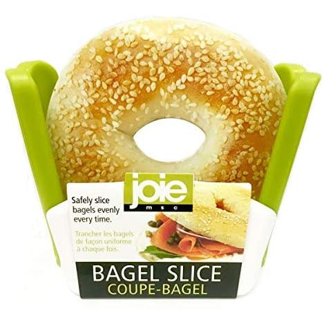 Rodaja de bagel verde/blanco
