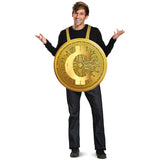 Disfraz de adulto de criptomoneda