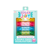 Rotuladores fluorescentes de doble punta con aroma Sugar Joy
