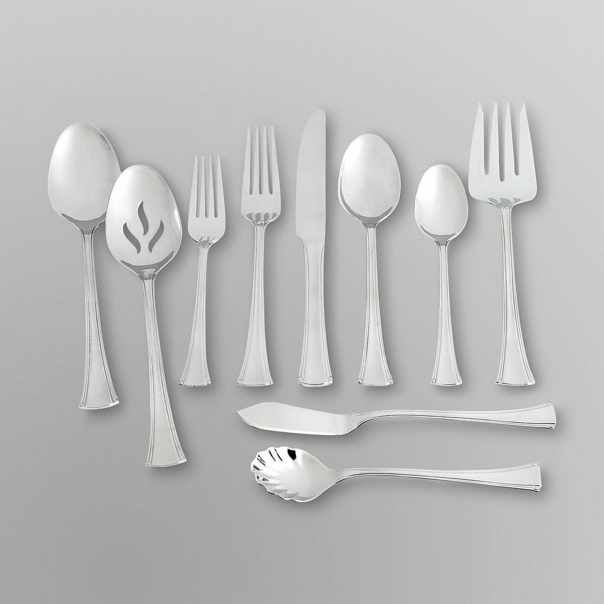 Juego de cubiertos Badgerly de 45 piezas