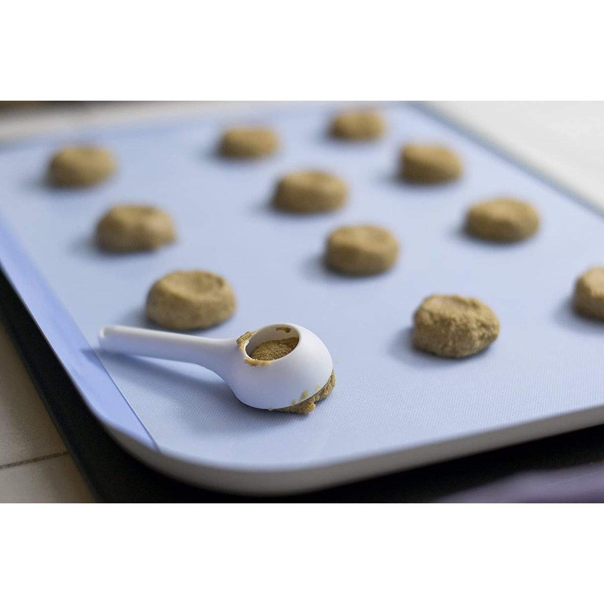 Juego de cucharas para servir galletas (con expulsor)