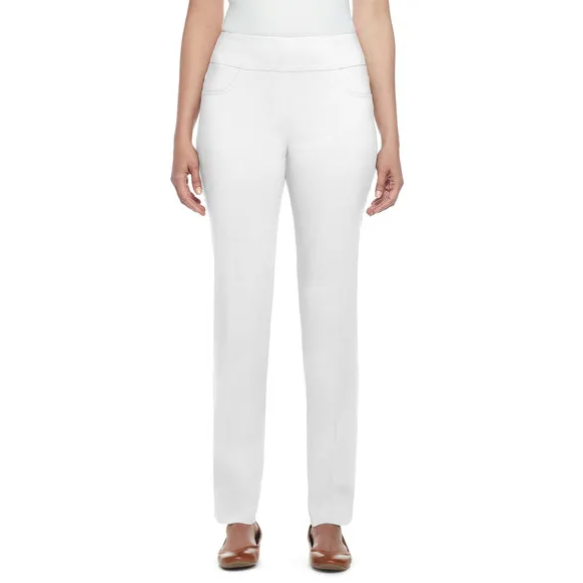 Pantalón Millennium Proporcionado de Tirar Talla Grande Blanco Ruby Rd X