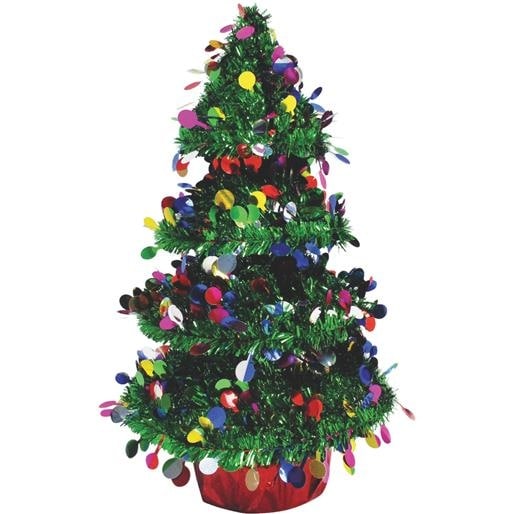 Árbol de Navidad 3D de 35,5 cm