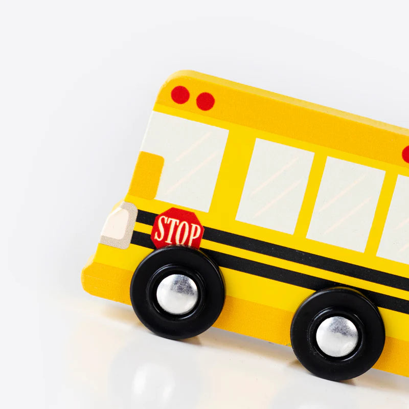 juego de coches y juguetes de cartón apilables y anidables - ciudad ajetreada