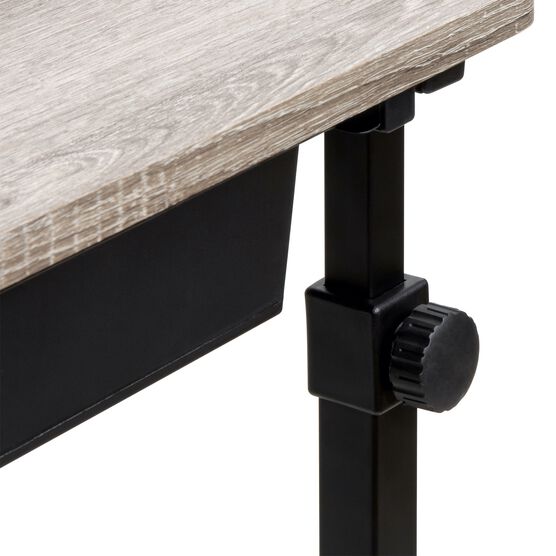 Mesa rodante de altura regulable