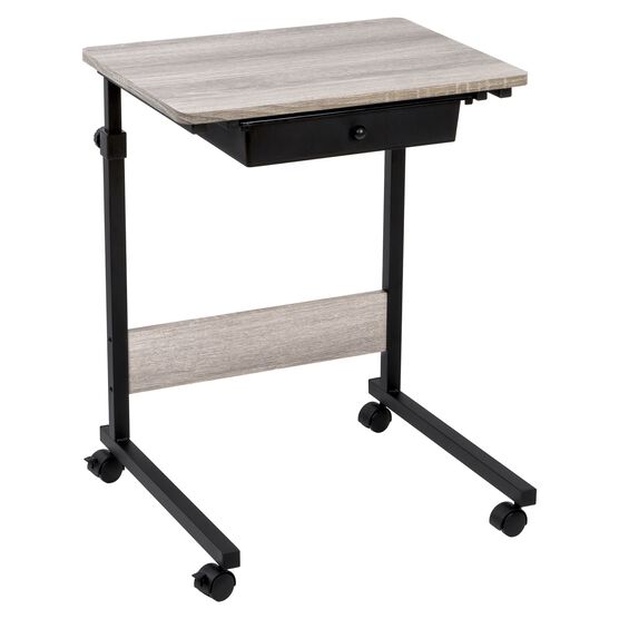 Mesa rodante de altura regulable