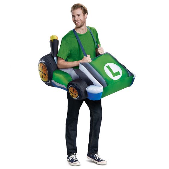 Disfraz Hinchable de Adulto de Luigi Kart