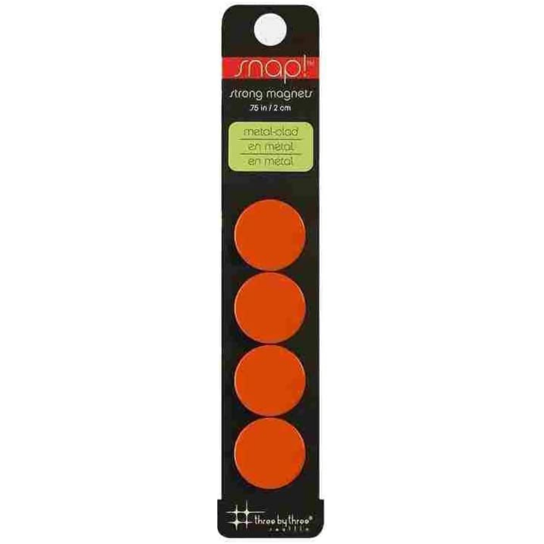 ¡Chasquido! Imanes fuertes Naranja