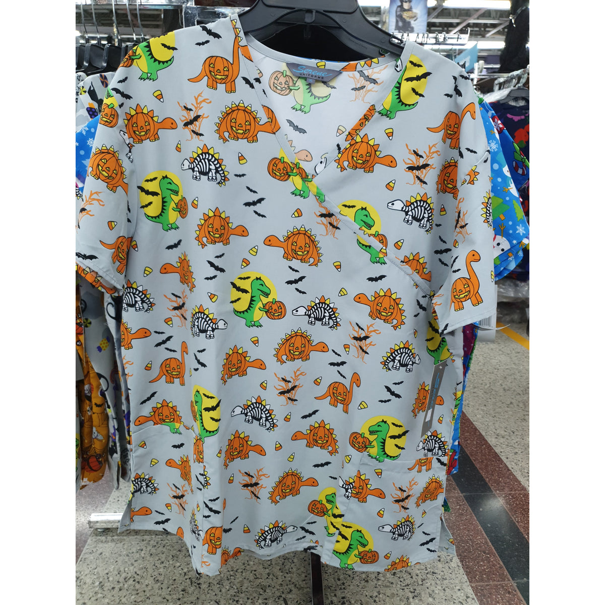 UNIFORME DE HALOWEEN GRIS