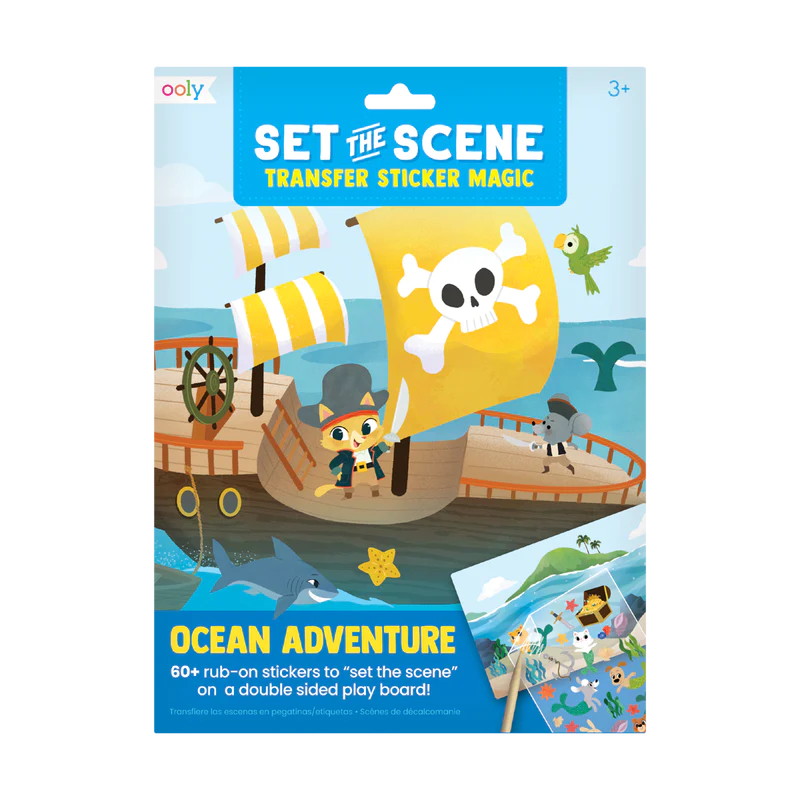 set the scene transfer stickers magic - aventura oceánica