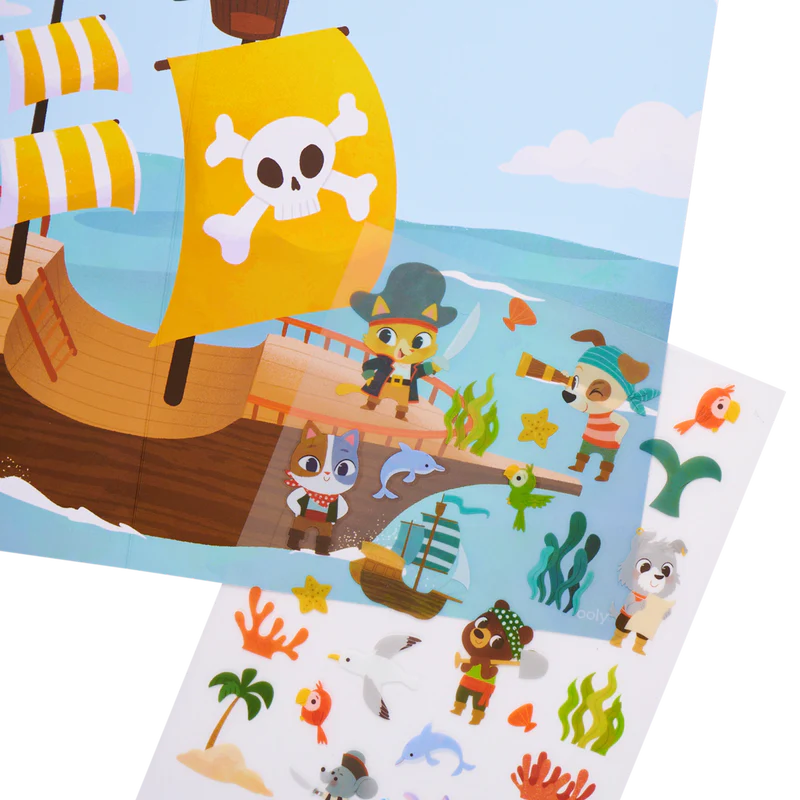 set the scene transfer stickers magic - aventura oceánica