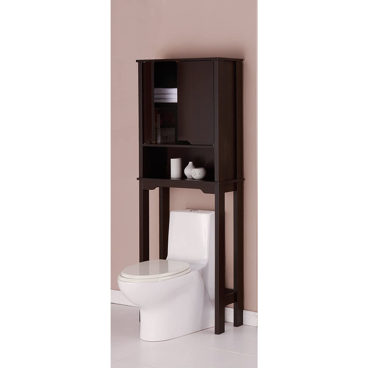 Espacio Ahorrador para Baño Espresso