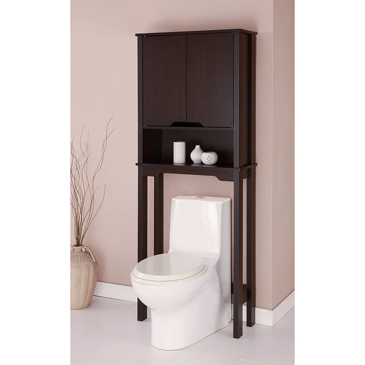 Espacio Ahorrador para Baño Espresso