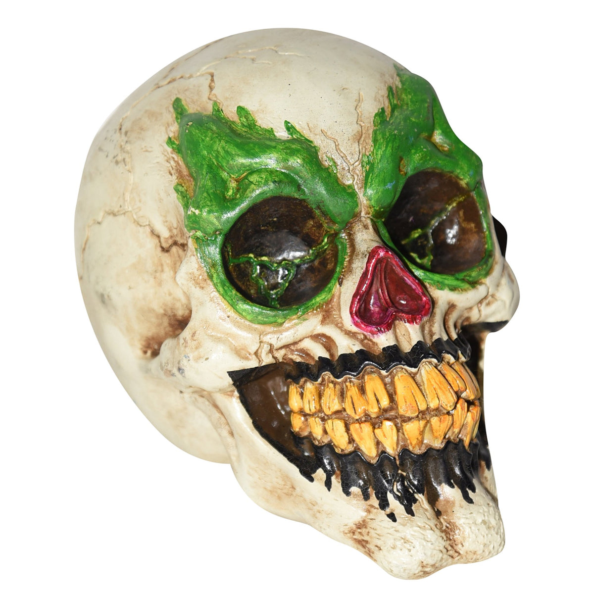 NEW: 7" CLOWN SKULL