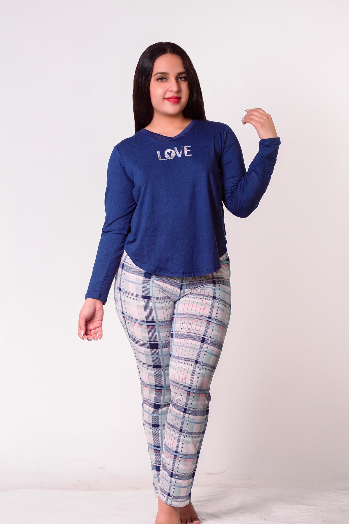 Pijama Keep dreaming azul marino